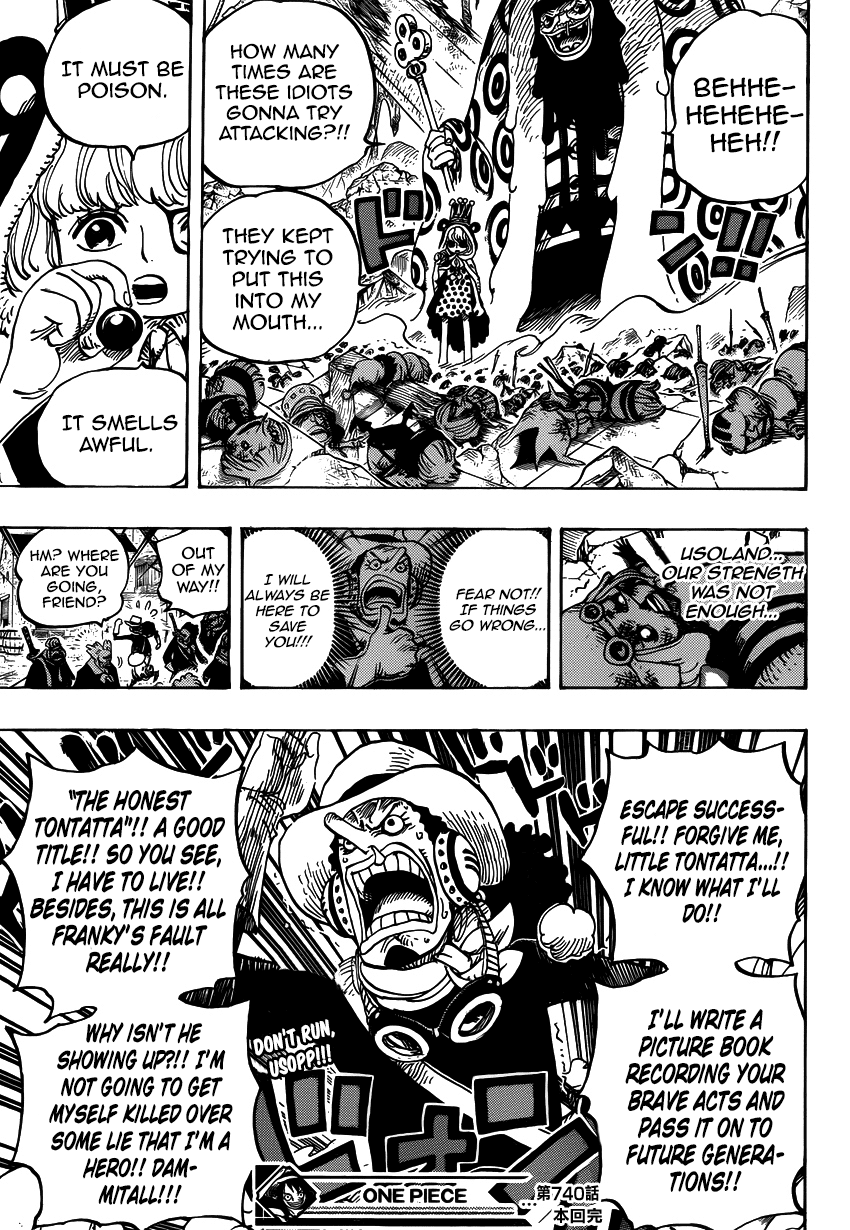 One Piece, Chapter 740 image 19